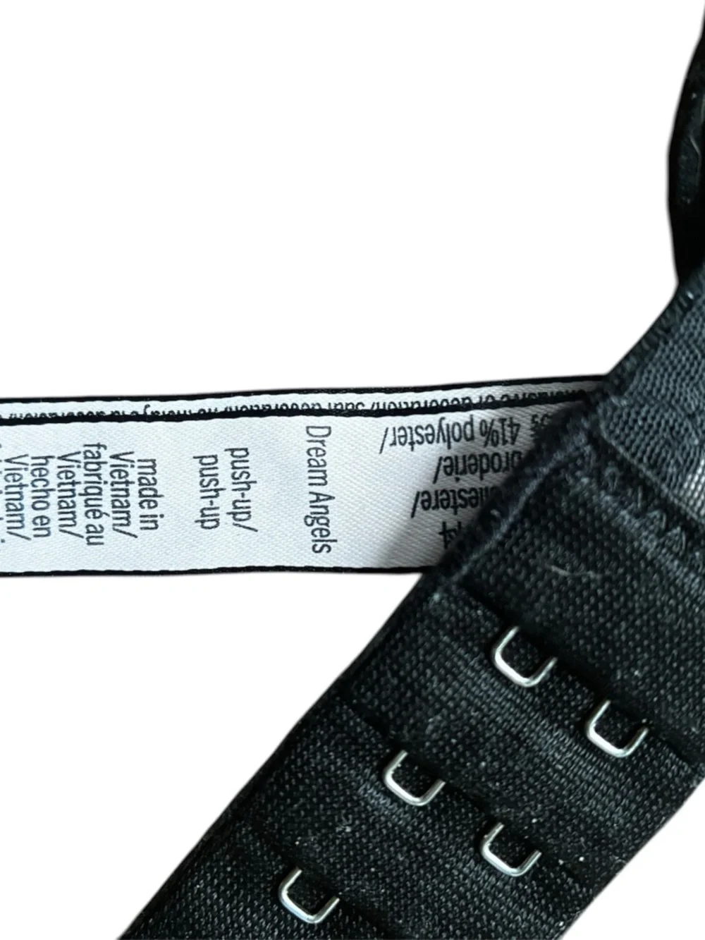 Victoria's Secret Black Star Print T-Shirt Bra - Picture 4 of 4